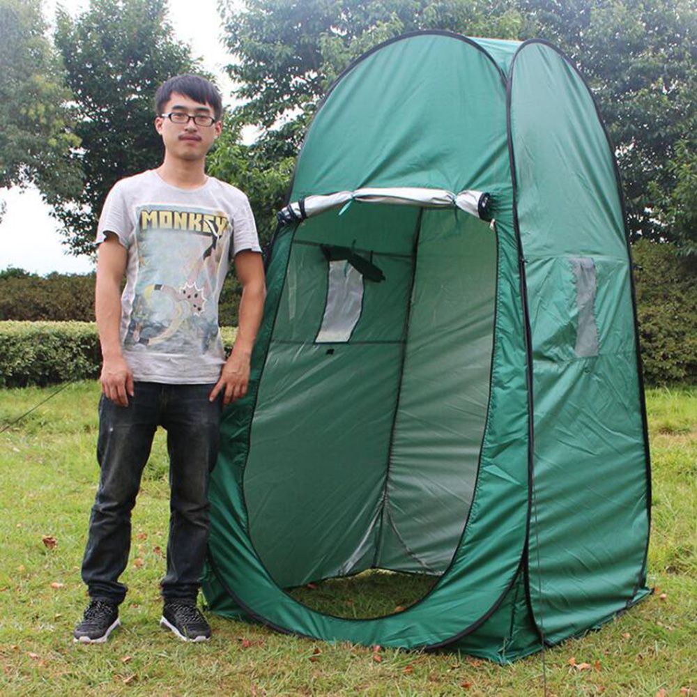 Cheap Goat Tents Outdoor Camping Automatic Tent  Camping Tents 2 Person Outdoor Toilet Shower Dressing Tent Beach Travel Kits Accessories   